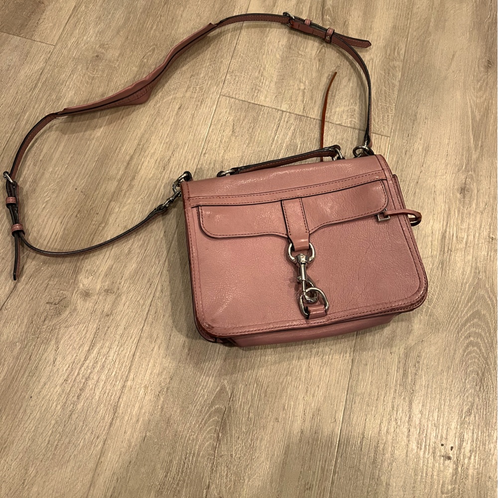Mauve Rebecca Minkoff gently used small messenger cross body